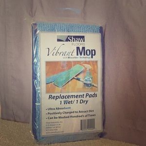 Shaw Vibrant Mop Wet/Dry Replacement Pads.